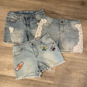 Kids Jean Shorts